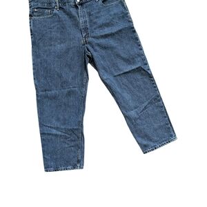 Men's Levi's 550 Regular Fit, Straight Leg, Dark Wash,46" X 29"